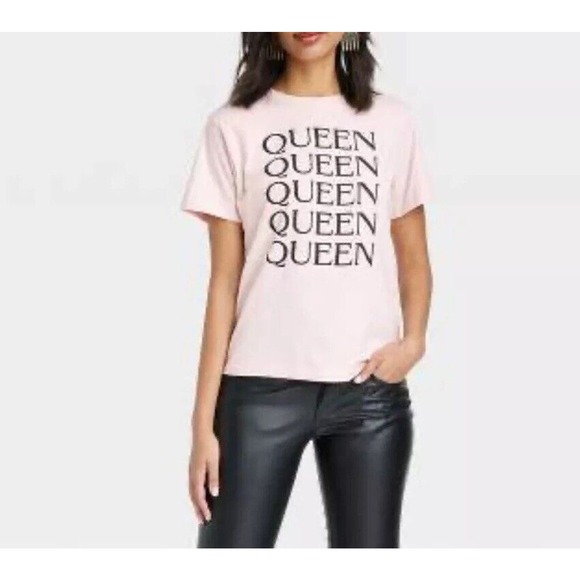 Black History Month Adult Legendary Rootz Short Sleeve Queen T-Shirt - Pink NWT - Picture 11 of 11